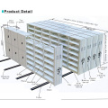Compact System Steel Library Shelves Mass Mobile Shelving